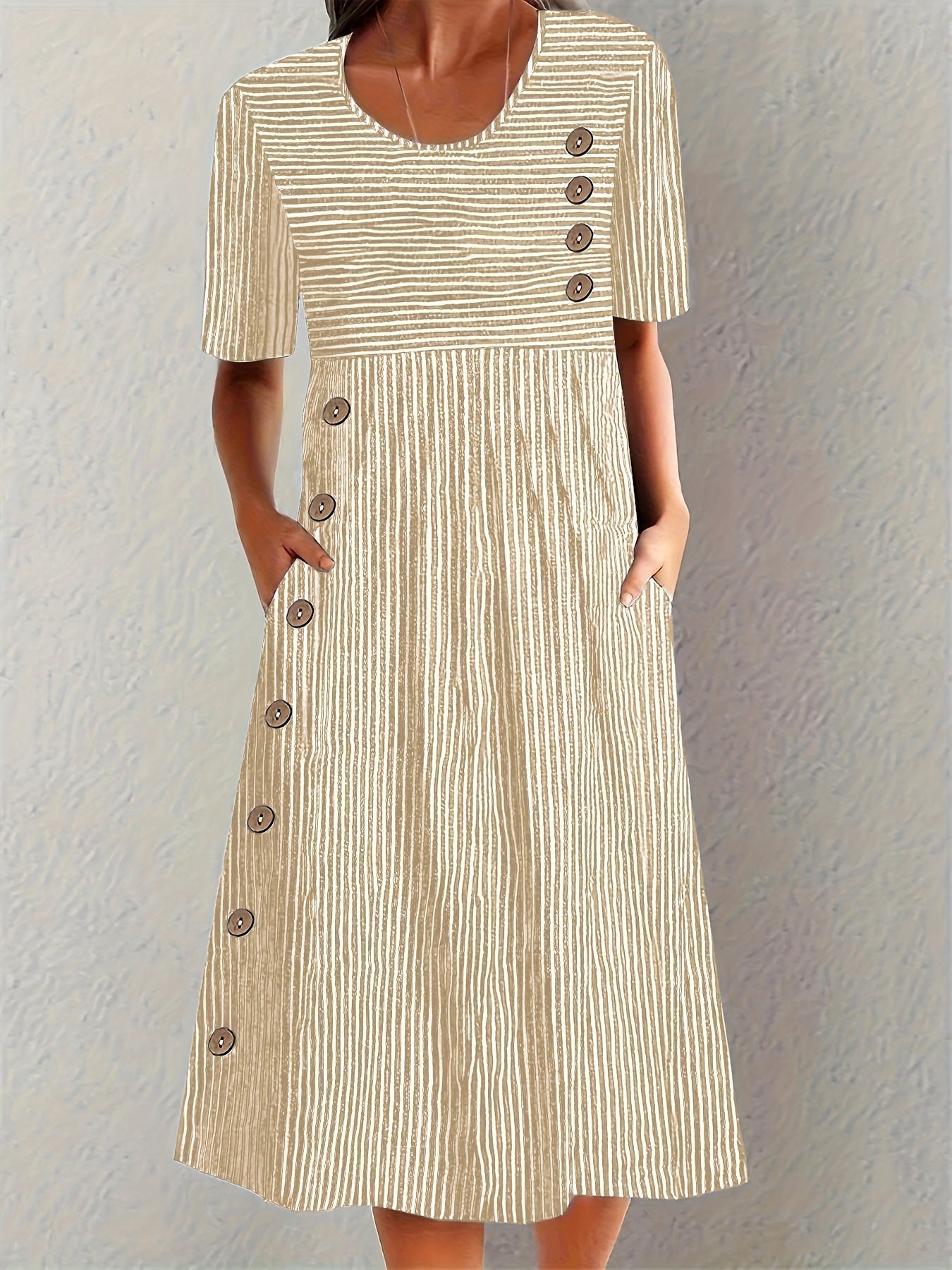 Rita | Abito Maxi Estivo a Righe