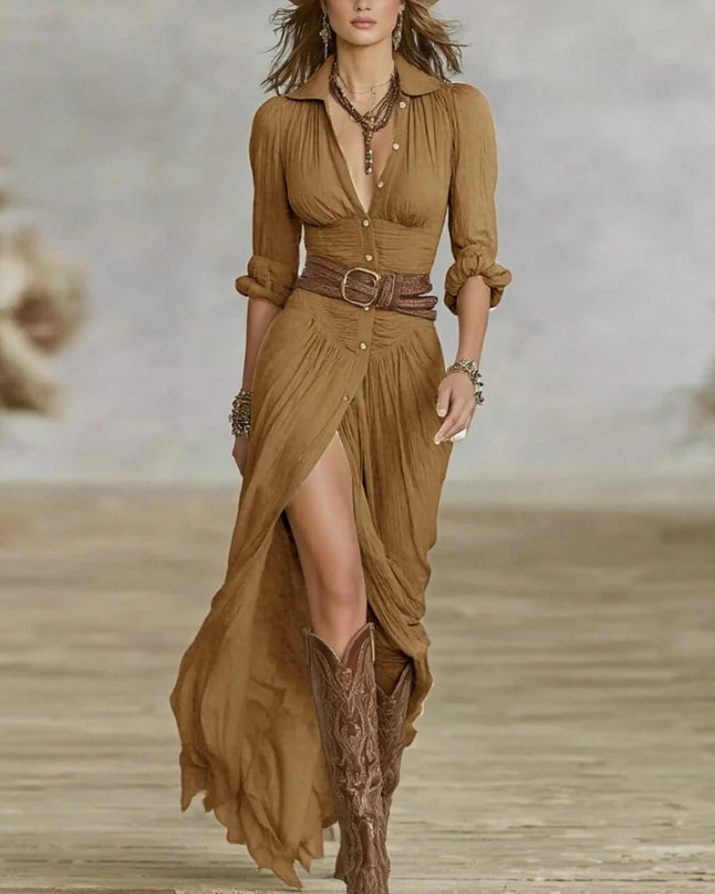 Teresa | Abito Maxi Chic