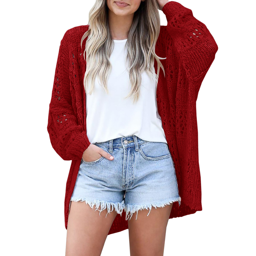 Carla | Cardigan Estivo Boho Leggero e Ampio