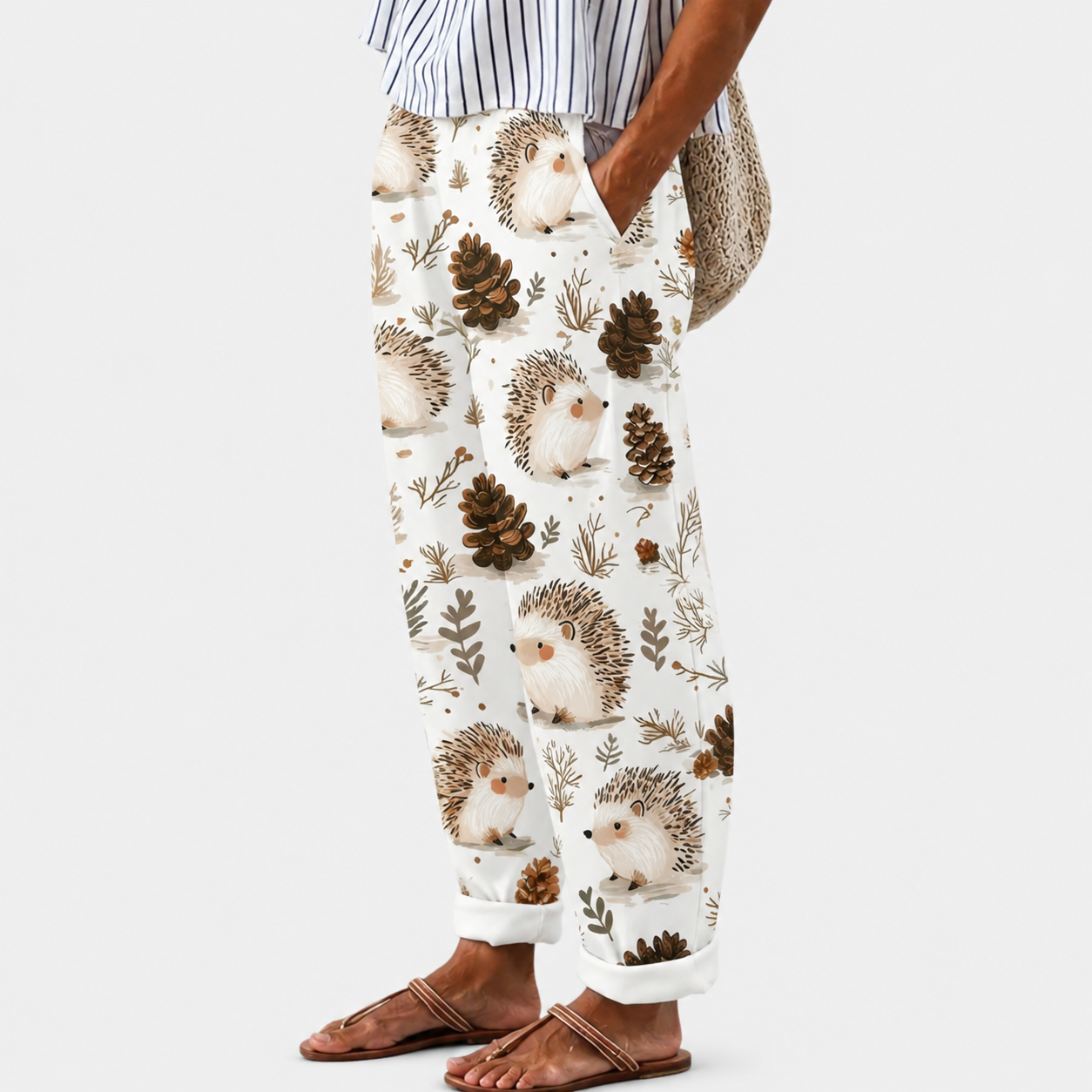 Graziella | Pantaloni Comfort Fascino del Bosco