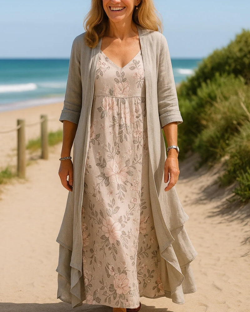 Grazia | Completo Maxi Due Pezzi Elegante
