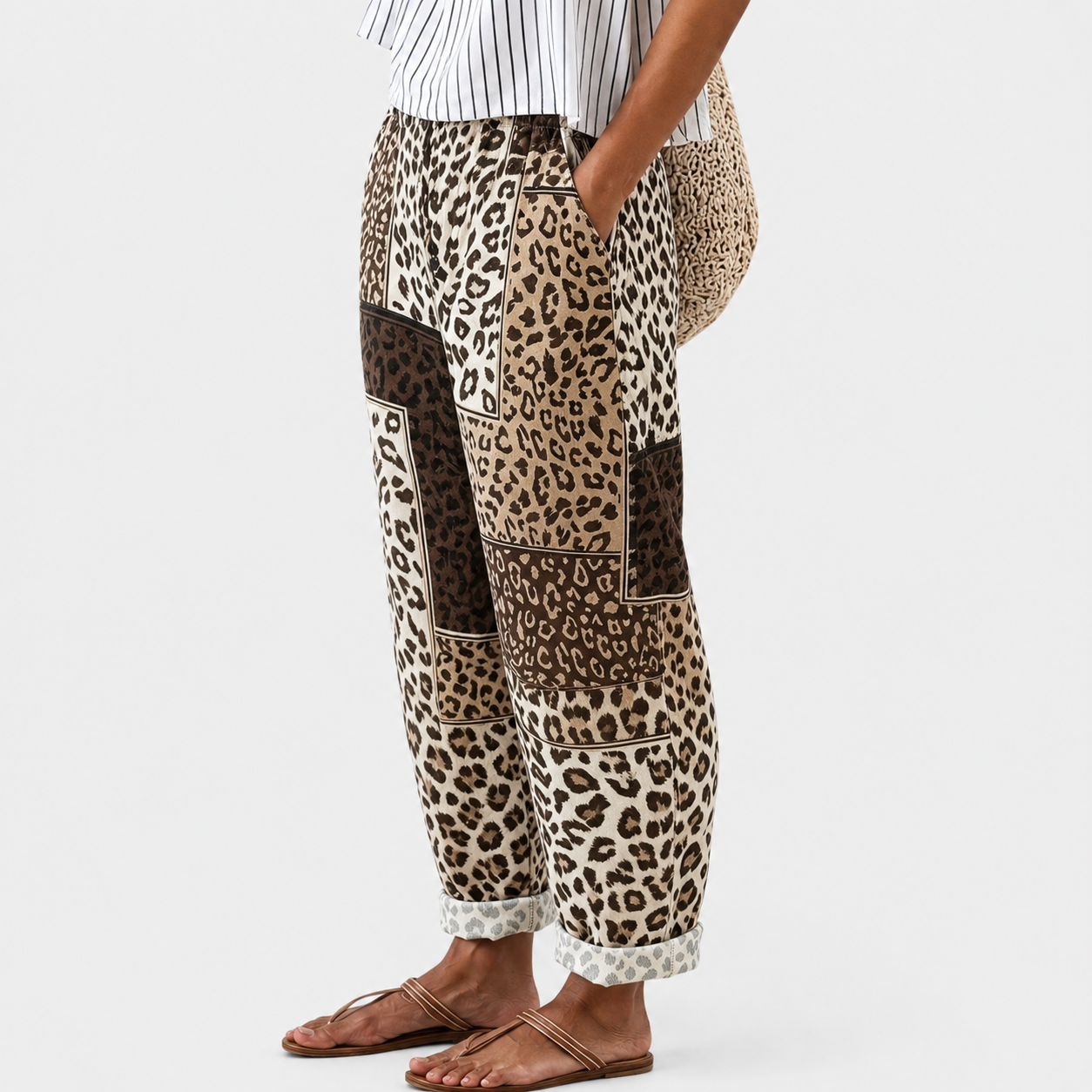 Rosanna | Pantaloni Comfort Stile Safari