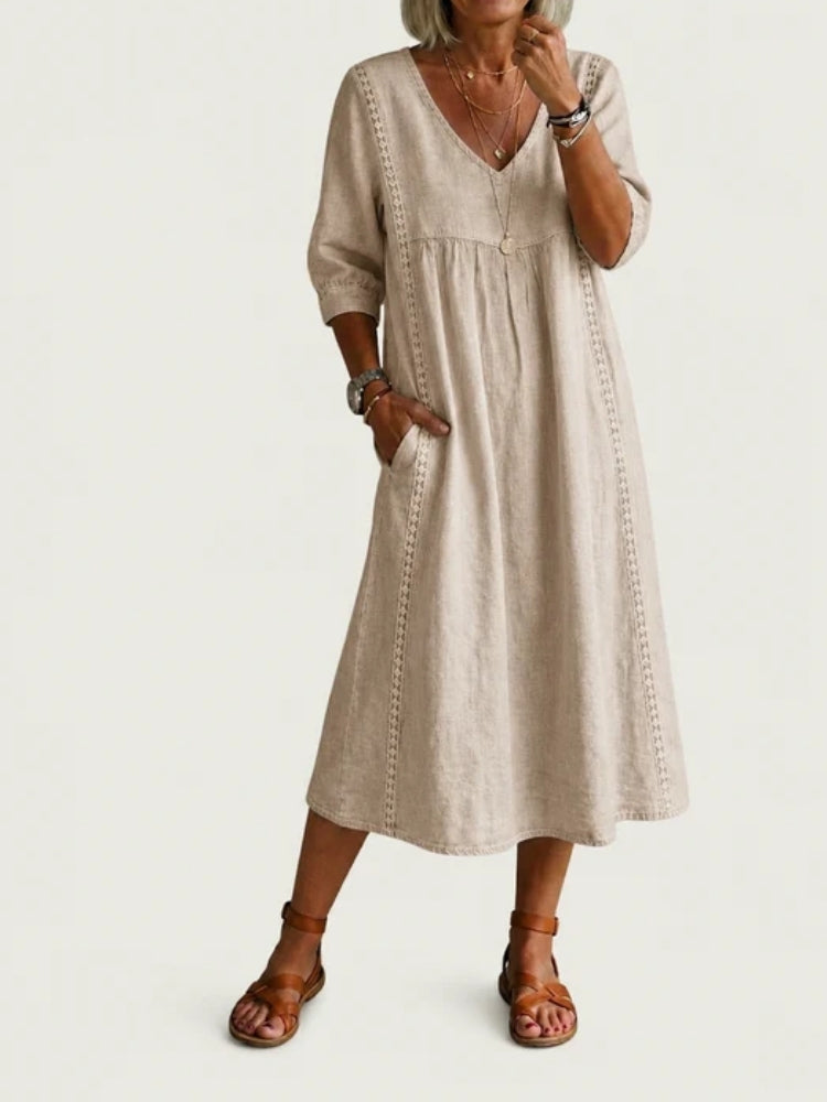 Ottavia | Abito Maxi Elegante a Linea A