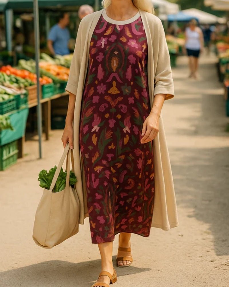 Teresa | Abito Fluido Elegante e Comodo