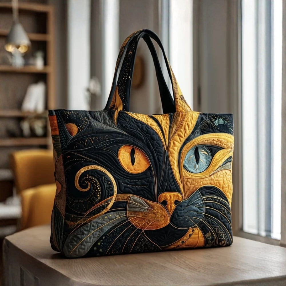 Anna | Borsa Artigianale Gatto Mistico