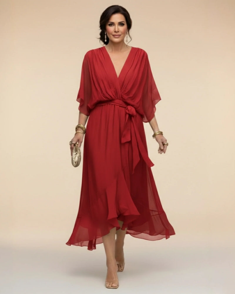 Maria | Abito Elegante con Scollo a V