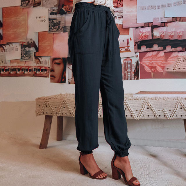 Alessandra | Pantaloni Eleganti con Coulisse