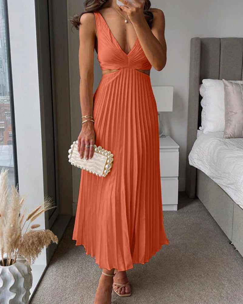Caterina | Abito Maxi Fluido