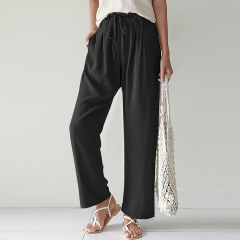 Silvia | Pantaloni Relax con Coulisse