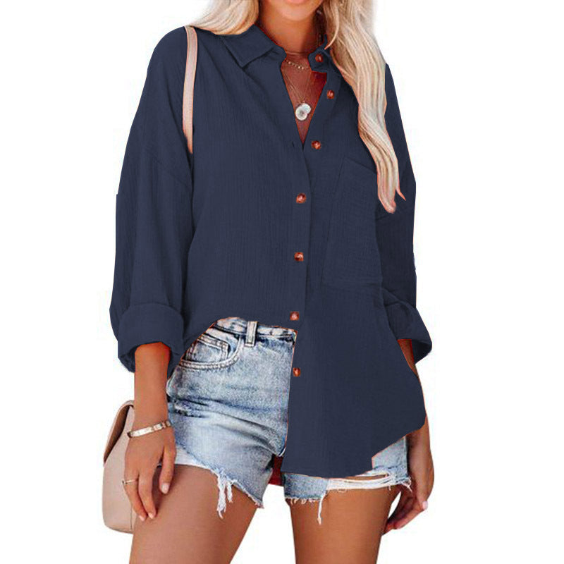 Paolina | Blusa Casual con Bottoni e Maniche Lunghe