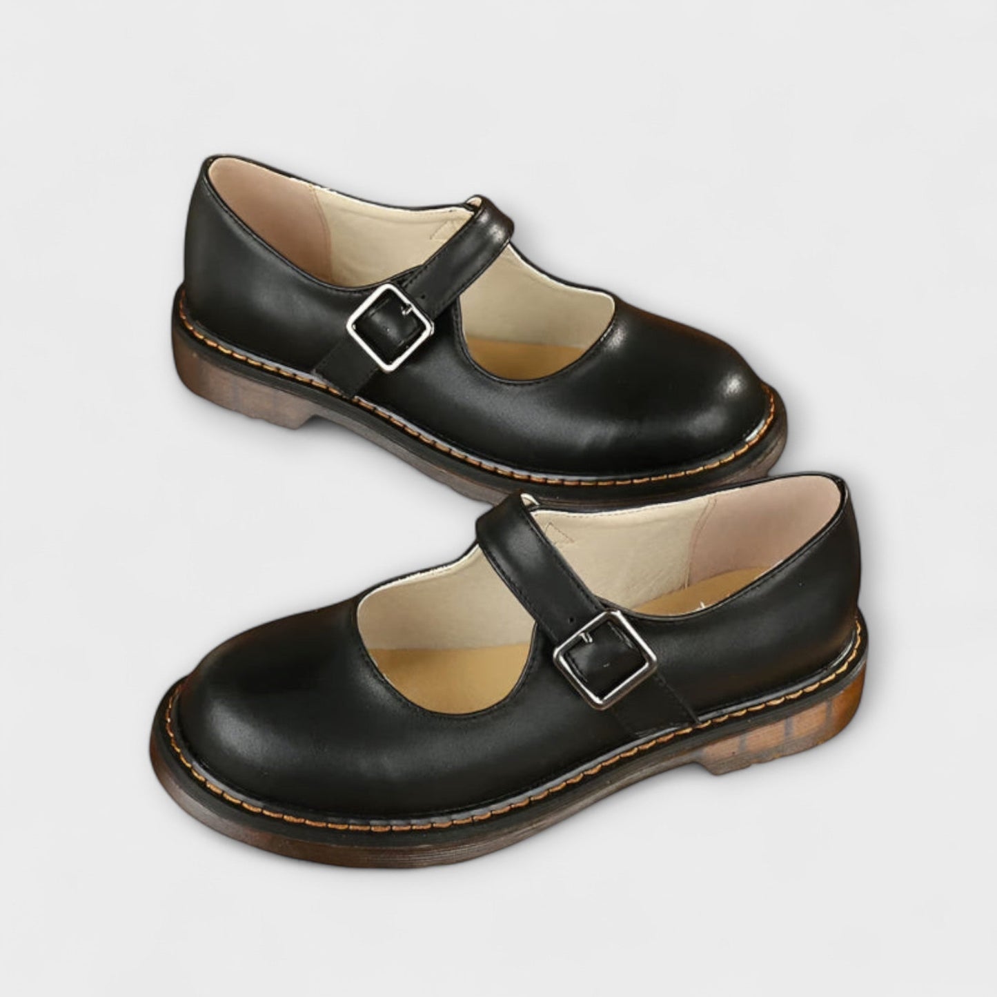 Antonella | Scarpe Mary Jane con Suola Spessa