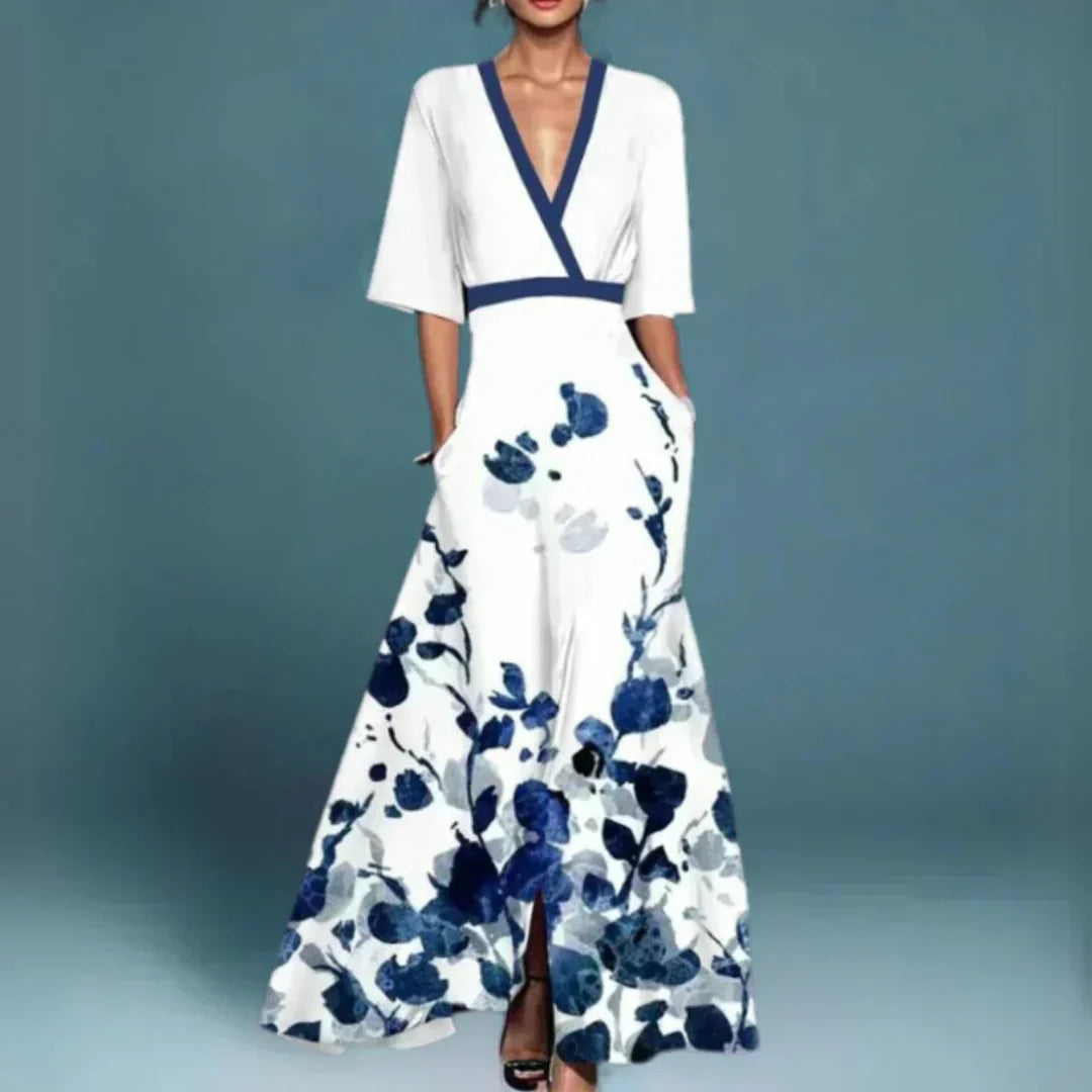 Gaia | Abito Estivo Chic con Scollo a V
