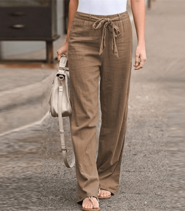 Patrizia | Pantaloni Relax da Donna con Coulisse e Vita Elasticizzata