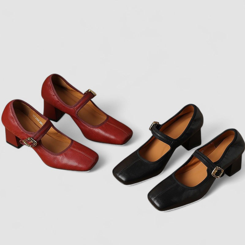 Monica | Scarpe Mary Jane con Tacco Elegante