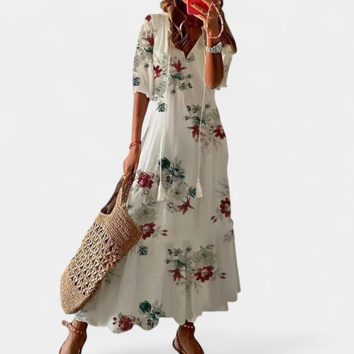 Ornella | Abito Maxi Boho Elegante