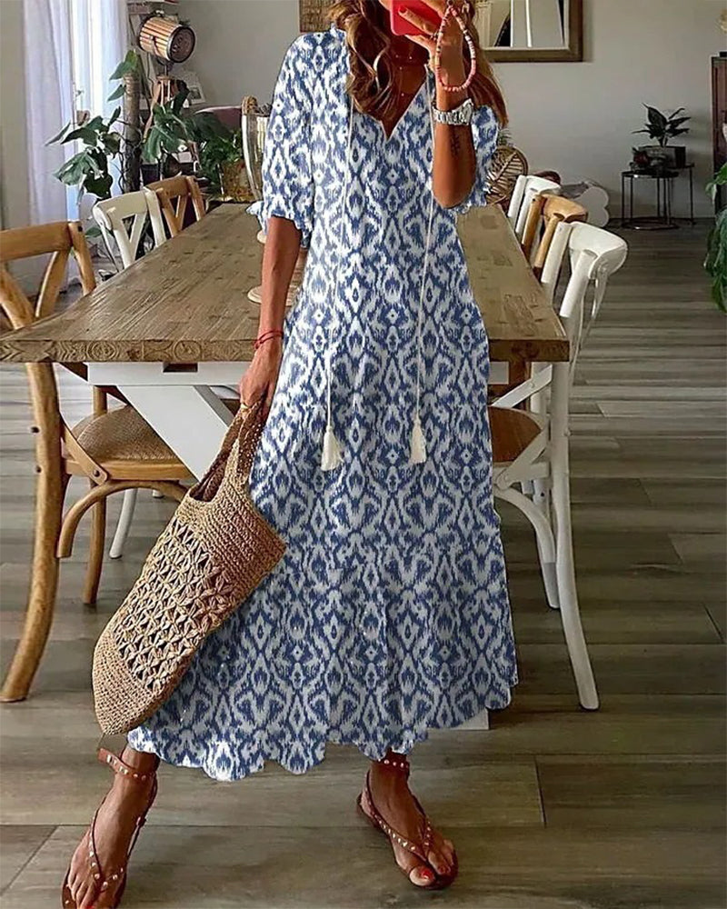 Carolina | Abito Boho dalla Linea Morbida