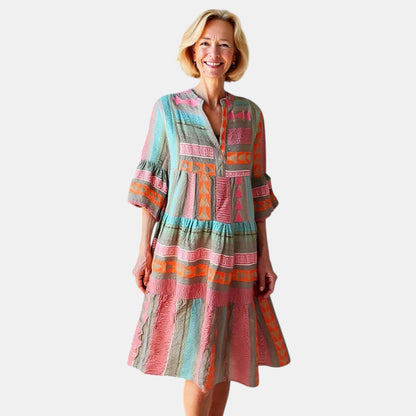 Rosanna | Abito Elegante dalla Linea Morbida