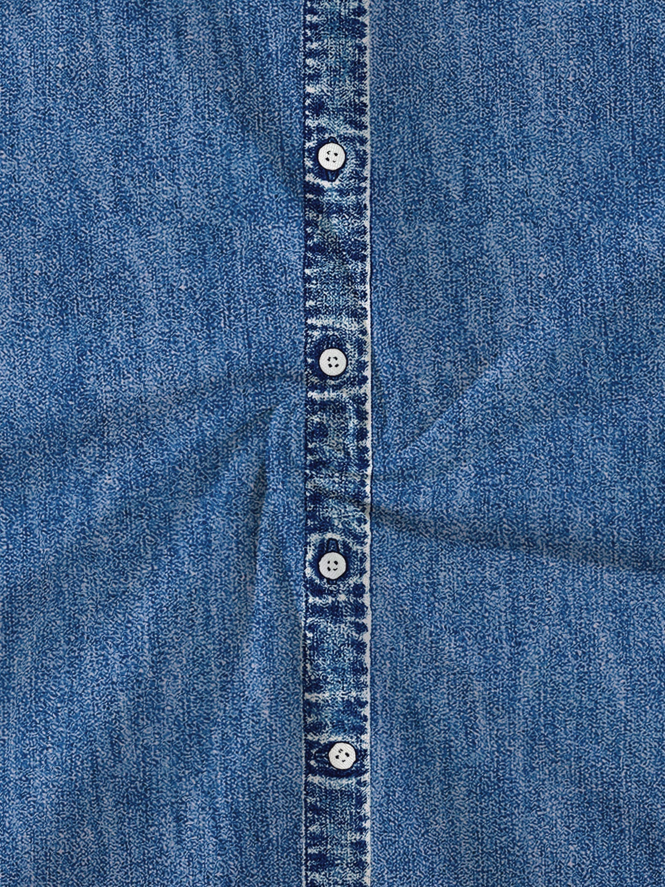 Flavia | Elegante Abito Retrò in Denim