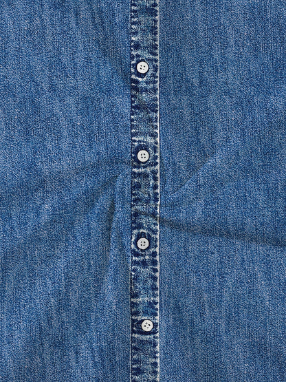 Flavia | Elegante Abito Retrò in Denim