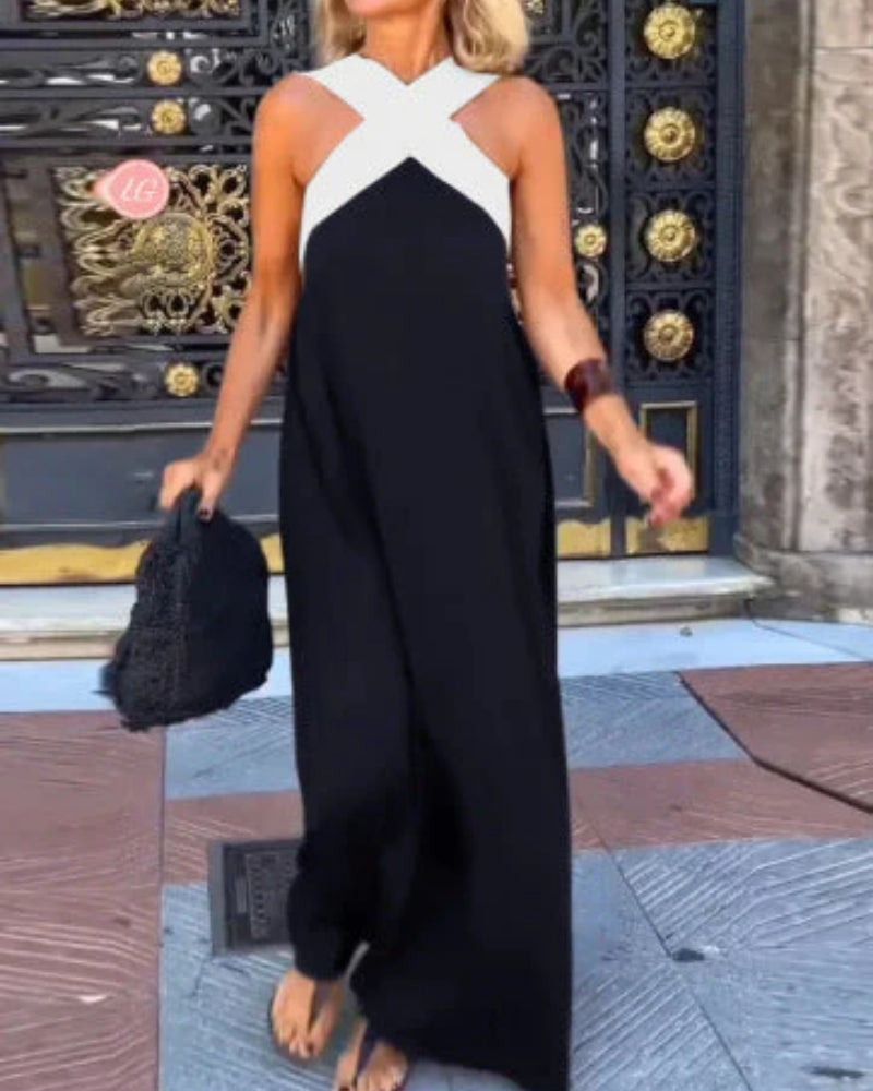 Valentina | Abito Elegante con Taglio Incrociato