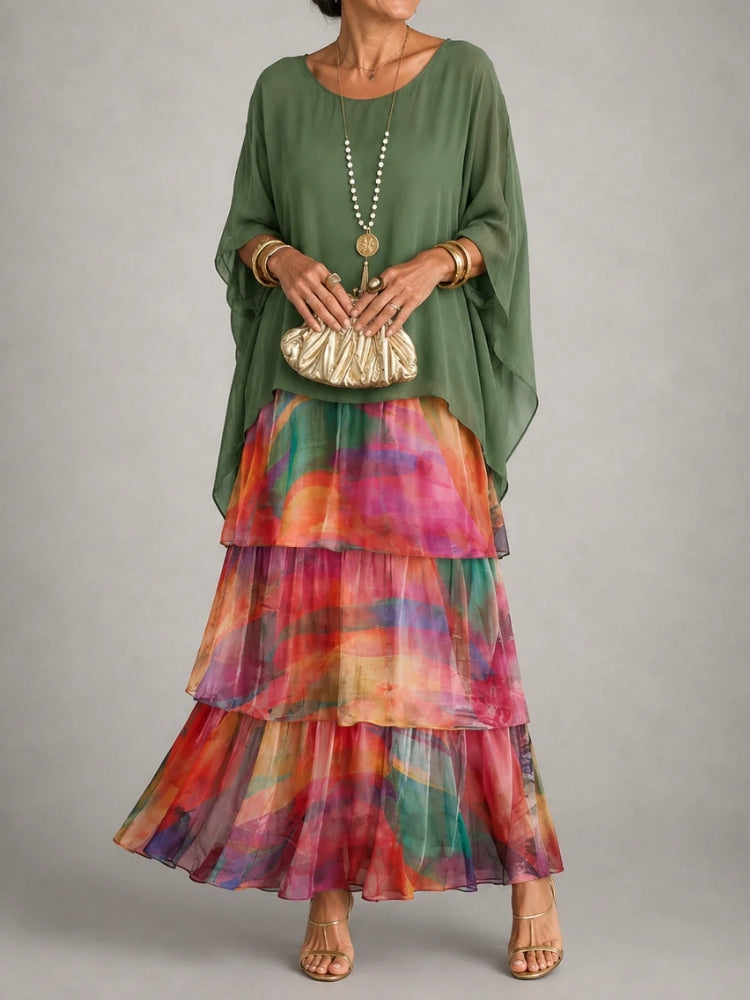 Adriana | Abito Maxi Elegante e Fluido