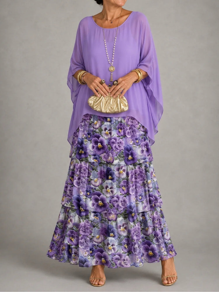 Adriana | Abito Maxi Elegante e Fluido