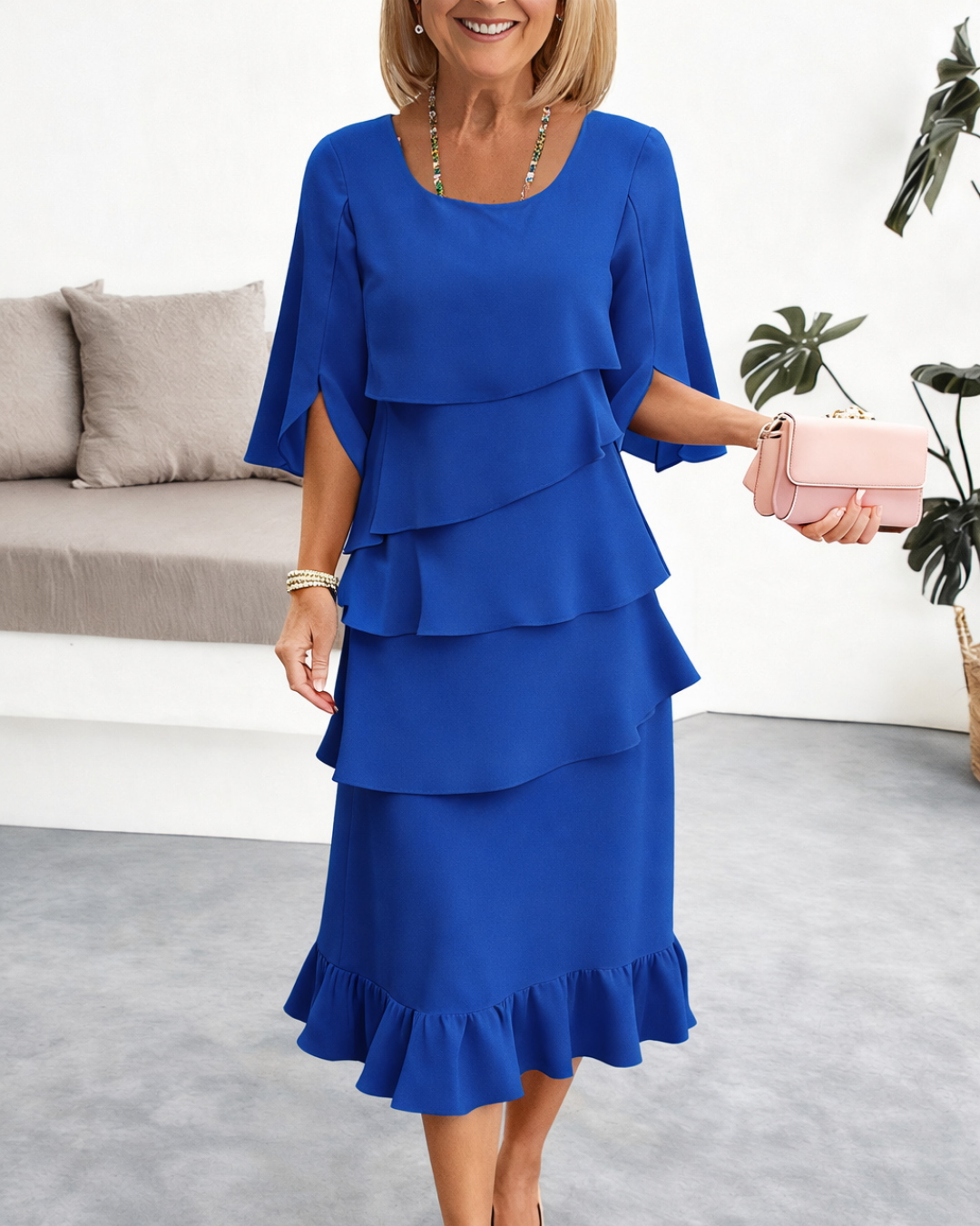 Alessia | Abito Elegante con Volant