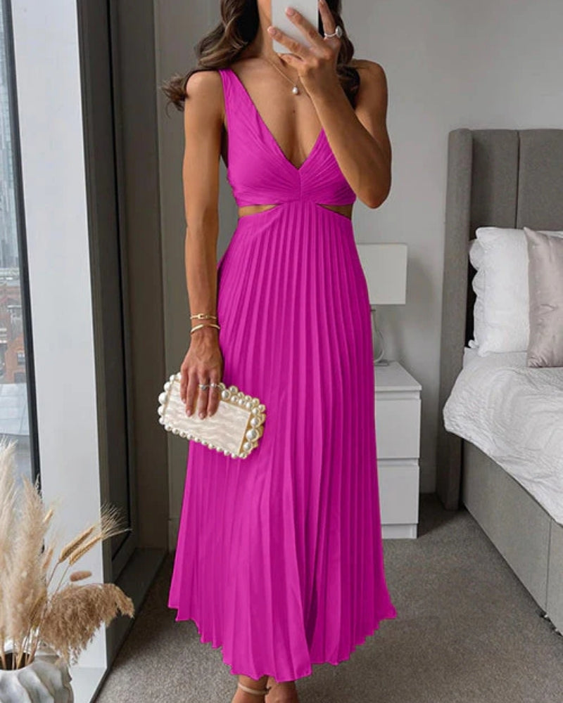 Caterina | Abito Maxi Fluido