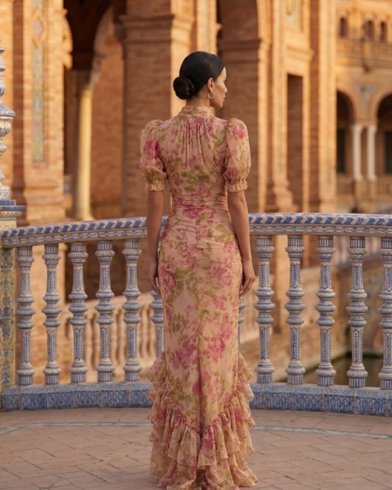 Monica | Abito Elegante in Seta