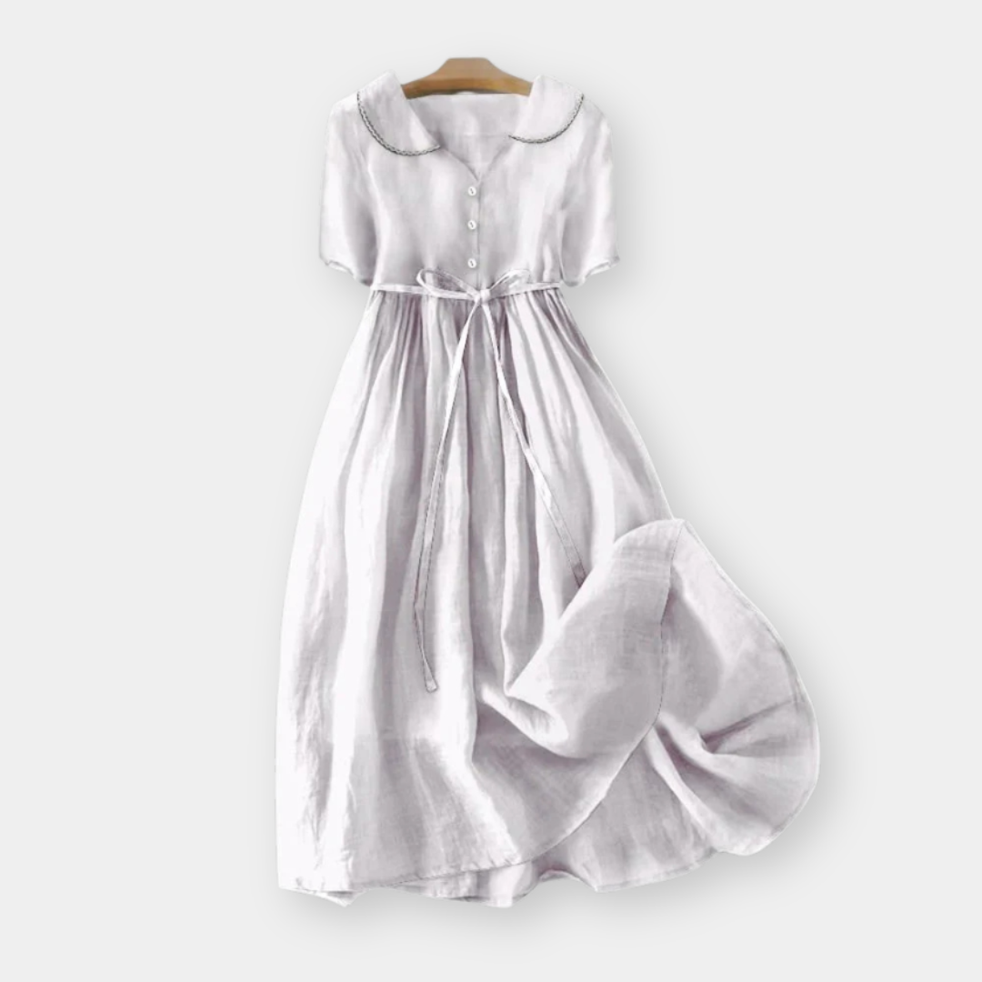 Annamaria | Abito Midi Floreale di Fine Primavera