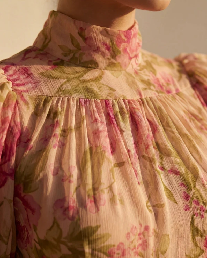 Monica | Abito Elegante in Seta