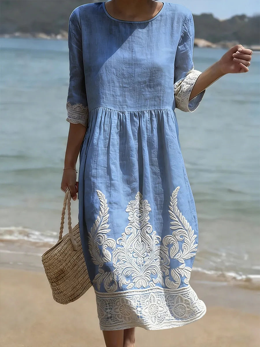 Veronica | Abito Casual dallo Stile Floreale