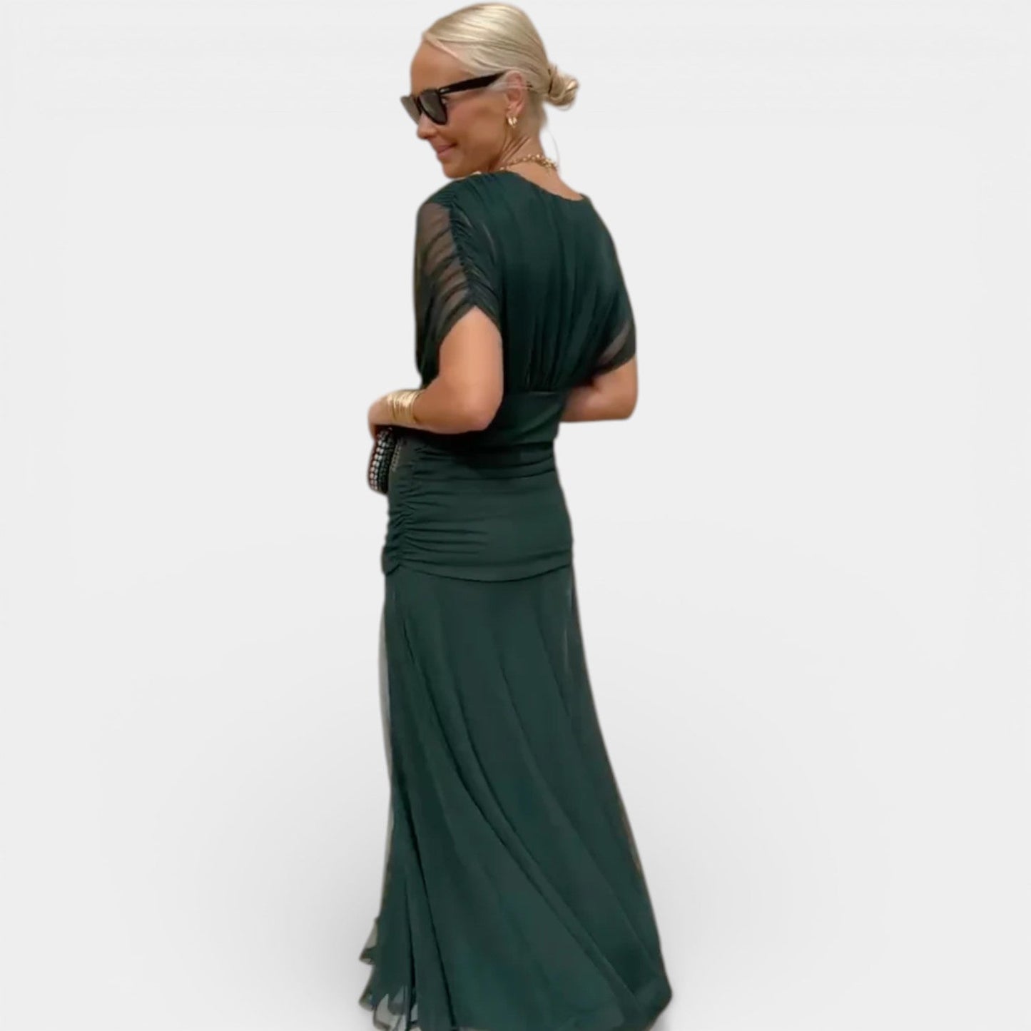Luciana | Abito Maxi con Scollo a V