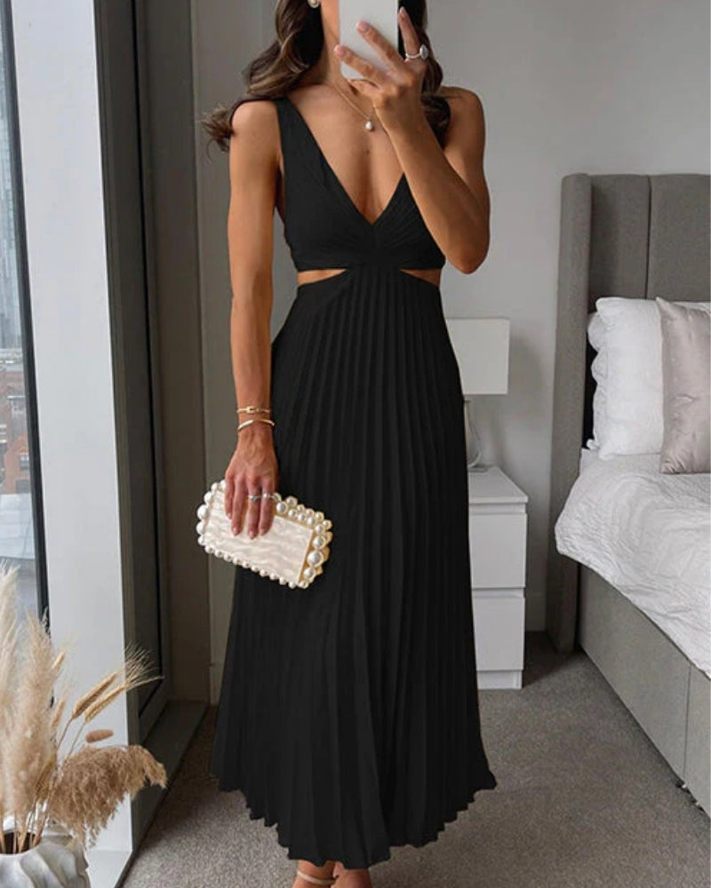 Caterina | Abito Maxi Fluido