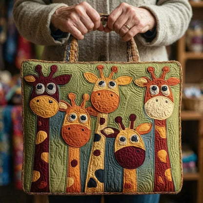 Gabriella | Borsa Trapuntata Giraffa