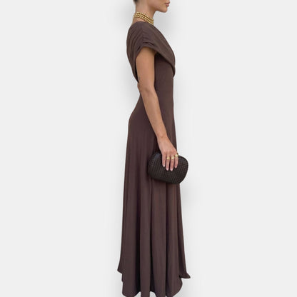 Antonina | Abito Lungo Drappeggiato