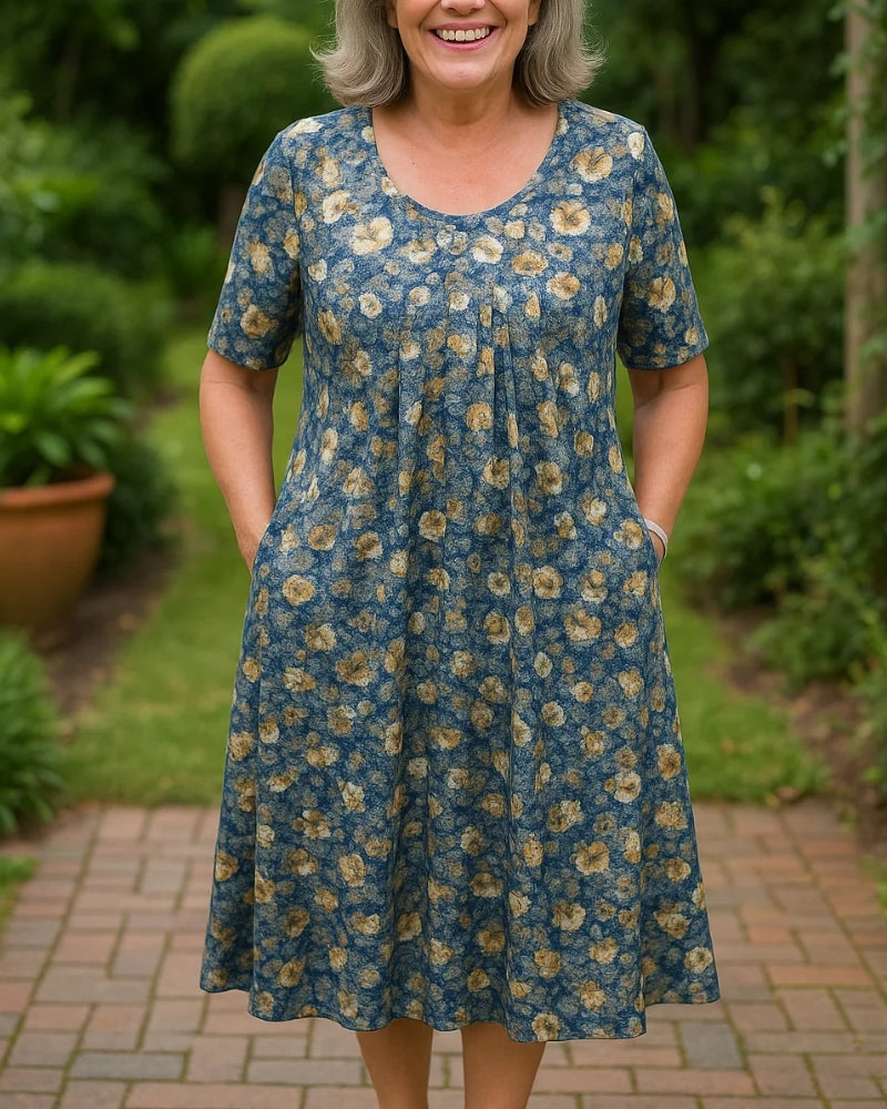 Fiorella | Abito Fluido Elegante
