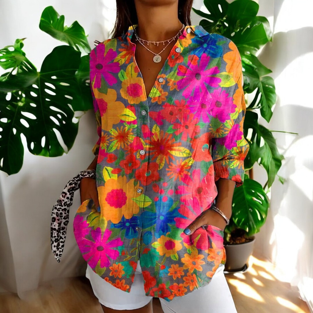 Eleonora | Camicia Elegante con Bottoni