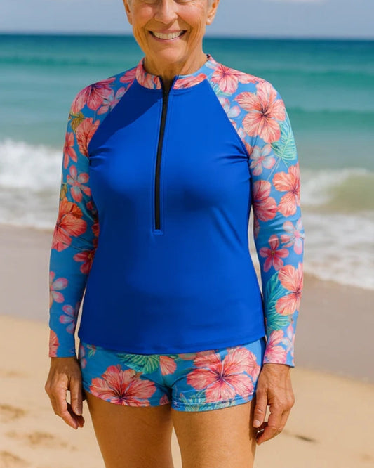 Angela | Completo Mare con Protezione UV Elegante