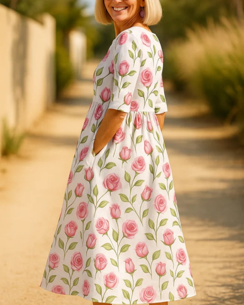 Graziella | Abito Midi Casual Elegante