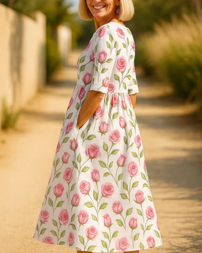 Graziella | Abito Midi Casual Elegante
