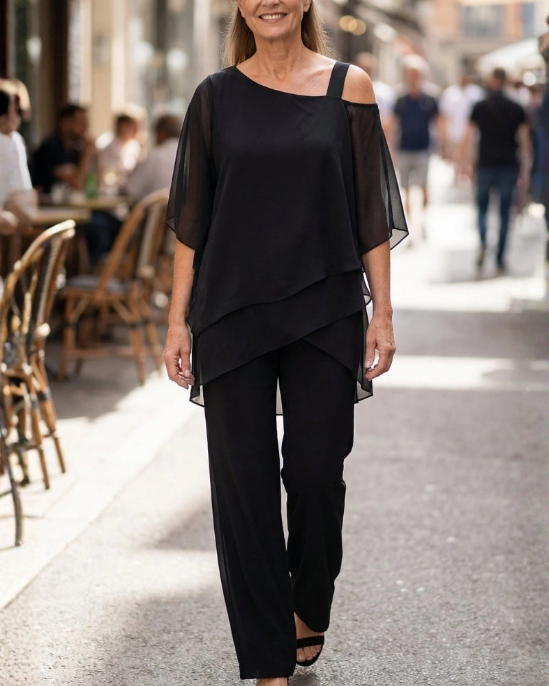 Carla | Completo Due Pezzi Fluido ed Elegante