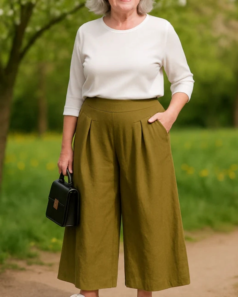 Rosa | Pantaloni Eleganti e Fluidi