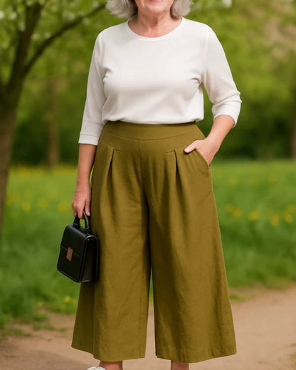 Rosa | Pantaloni Eleganti e Fluidi