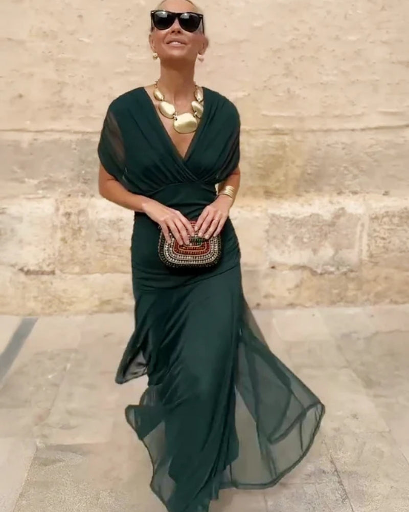 Beatrice | Abito da Sera Lungo con Scollo a V