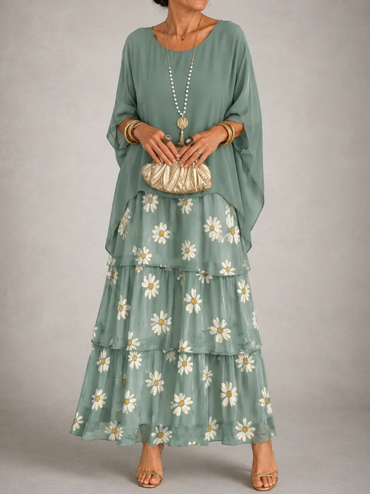 Adriana | Abito Maxi Elegante e Fluido