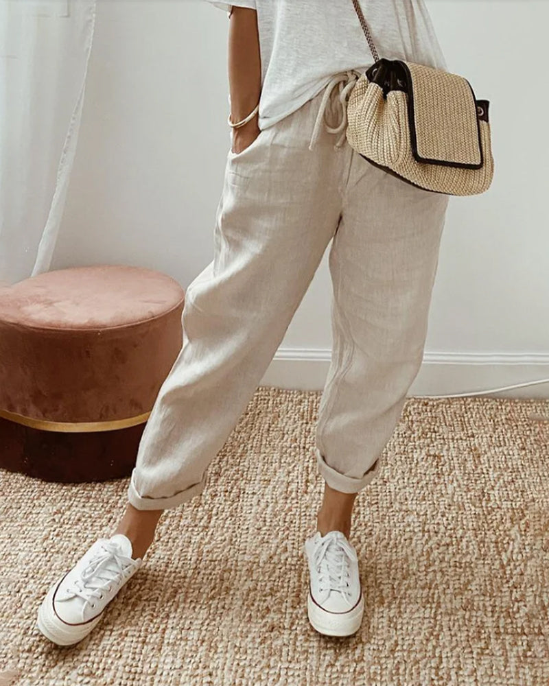 Lavinia | Pantaloni Fluidi, Comodi ed Eleganti