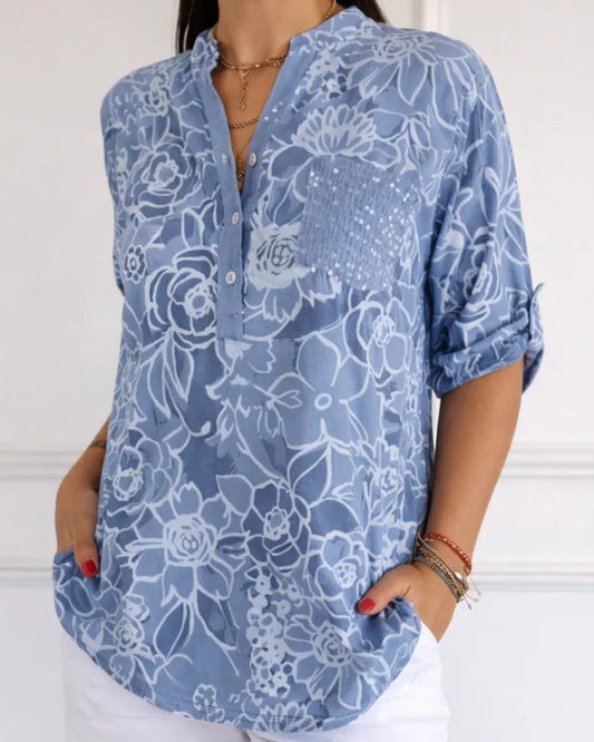 Susanna | Blusa Elegante con Tasca