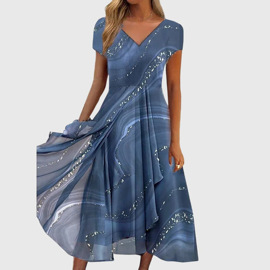 Anna | Abito Midi Fluido