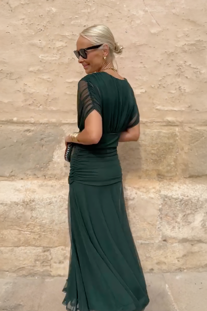 Ilaria | Abito Elegante in Seta